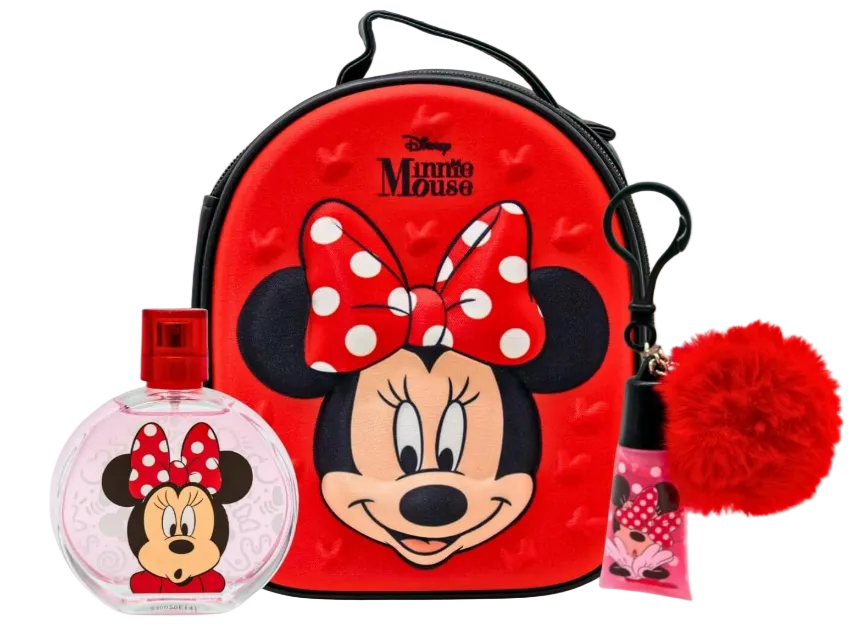 Set Minnie zip case + 100 ml EDT + Lip Gloss