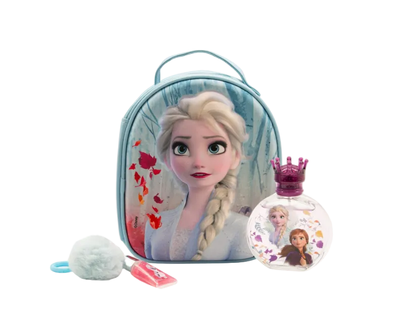 Set Frozen 100ml + zip case + Lip Gloss Kids