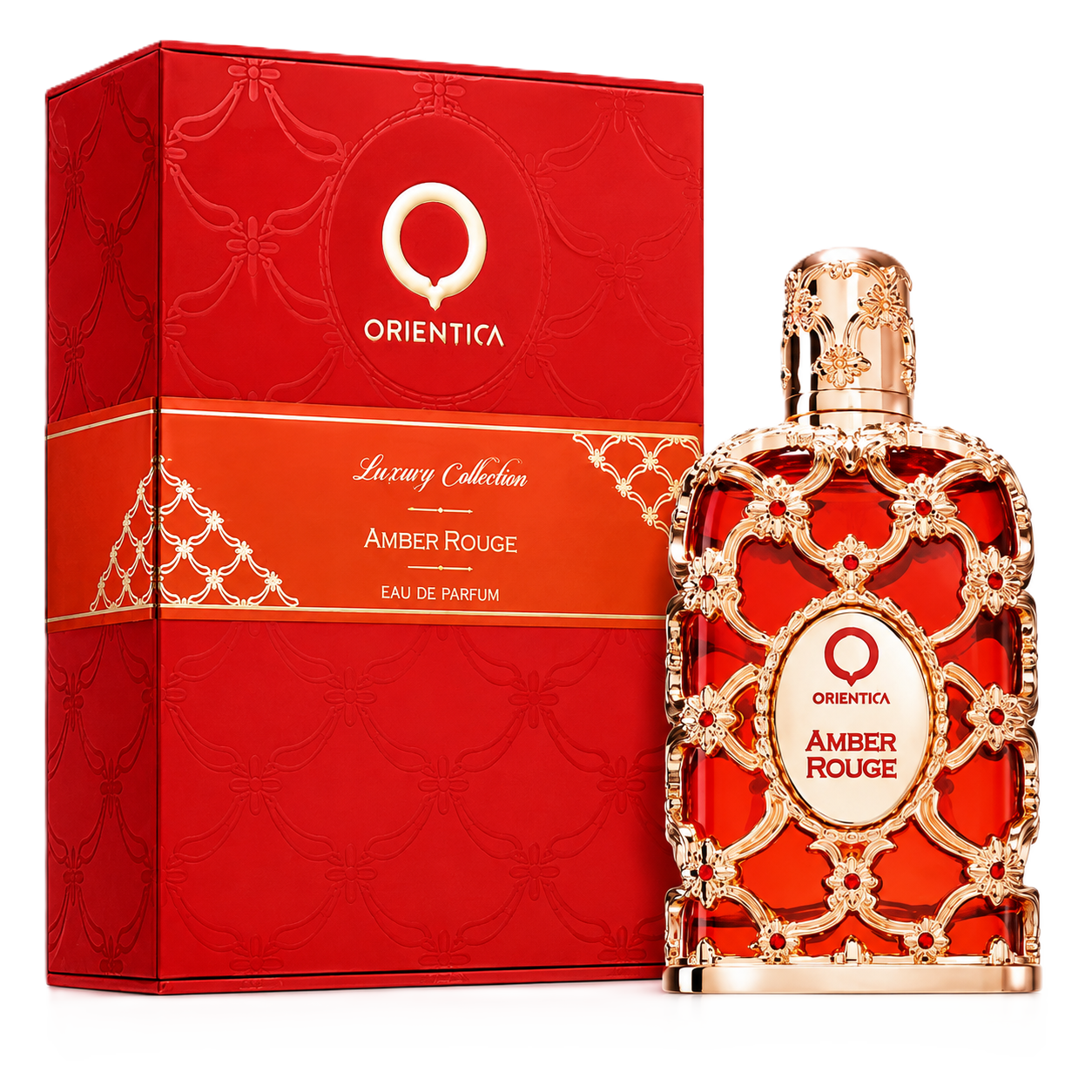 Orientica Amber Rouge para Unisex - Spray EDP de 5 oz - 150 ml