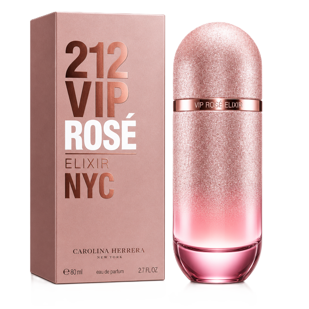 212 VIP Rosé elixir Carolina Herrera Mujer Elixir 80 ml