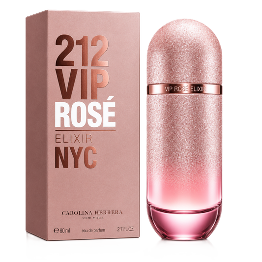 212 VIP Rosé elixir Carolina Herrera Mujer Elixir 80 ml