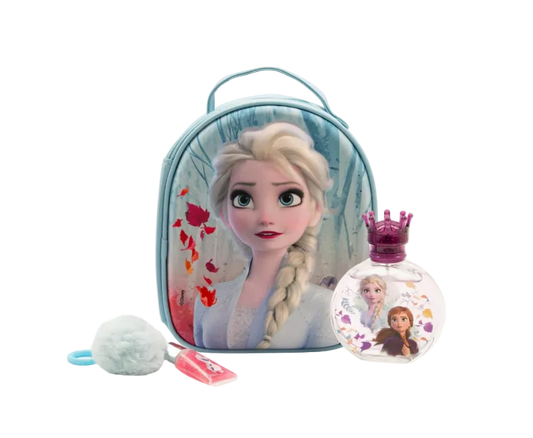 Set Frozen 100ml + zip case + Lip Gloss Kids