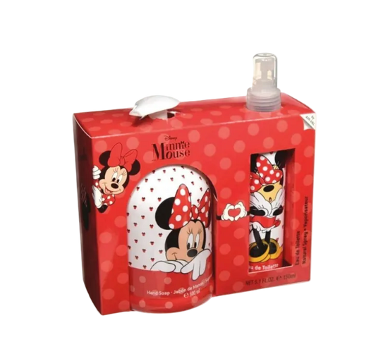 Set Disney Minnie Mouse Hand Soap/Spray Eau De Toilette 150ml