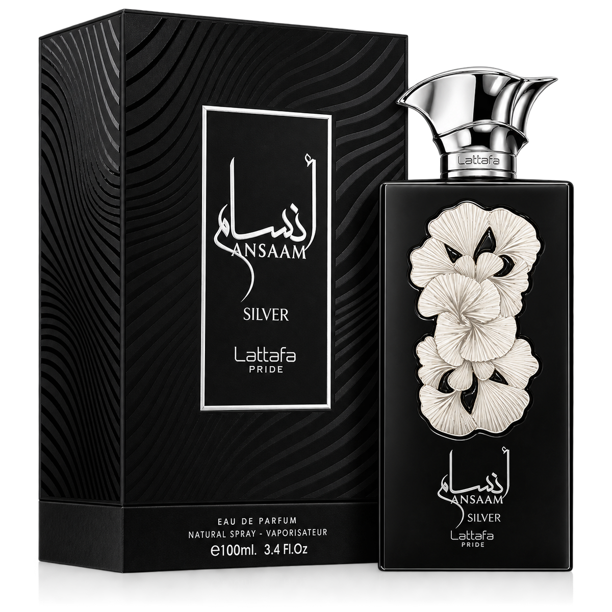 Ansaam Silver Lattafa EDP 100 ml - Unisex