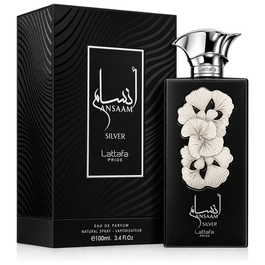 Ansaam Silver Lattafa EDP 100 ml - Unisex