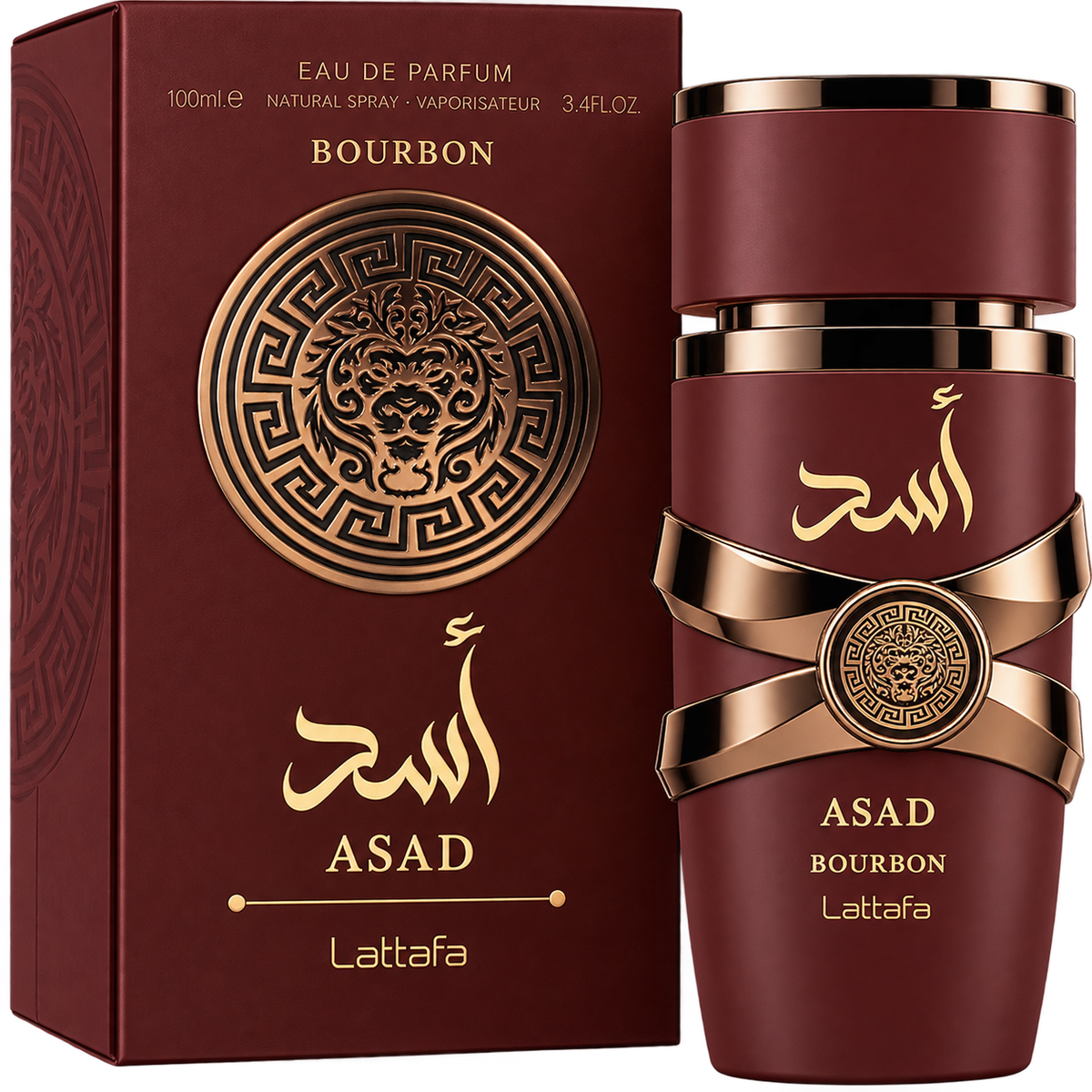 Asad Bourbon lattafa Edp 100 ml - Men