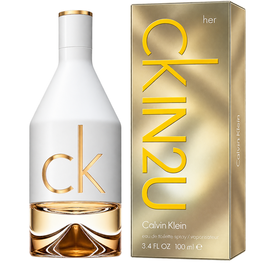 Calvin Klein In2U Edt 100 ml  - mujer
