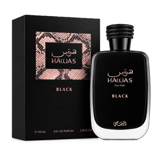 Hawas Black Rasasi edp 100 ml - Men ⭐