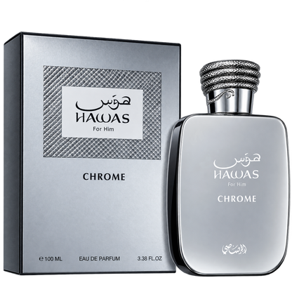 Hawas Chrome Rasasi EDP 100ml - Men ⭐️