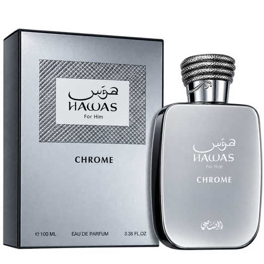 Hawas Chrome Rasasi EDP 100ml - Men ⭐️