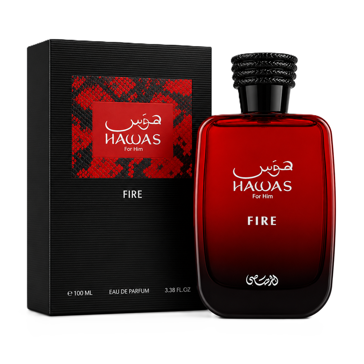 Hawas Fire Rasasi EDP 100 ml - Men ⭐