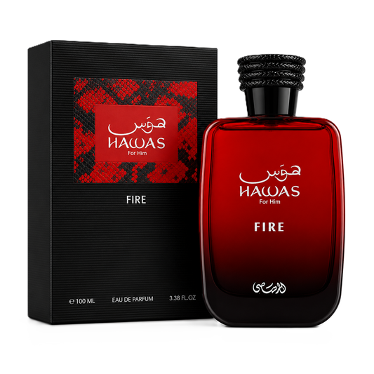 Hawas Fire Rasasi EDP 100 ml - Men ⭐