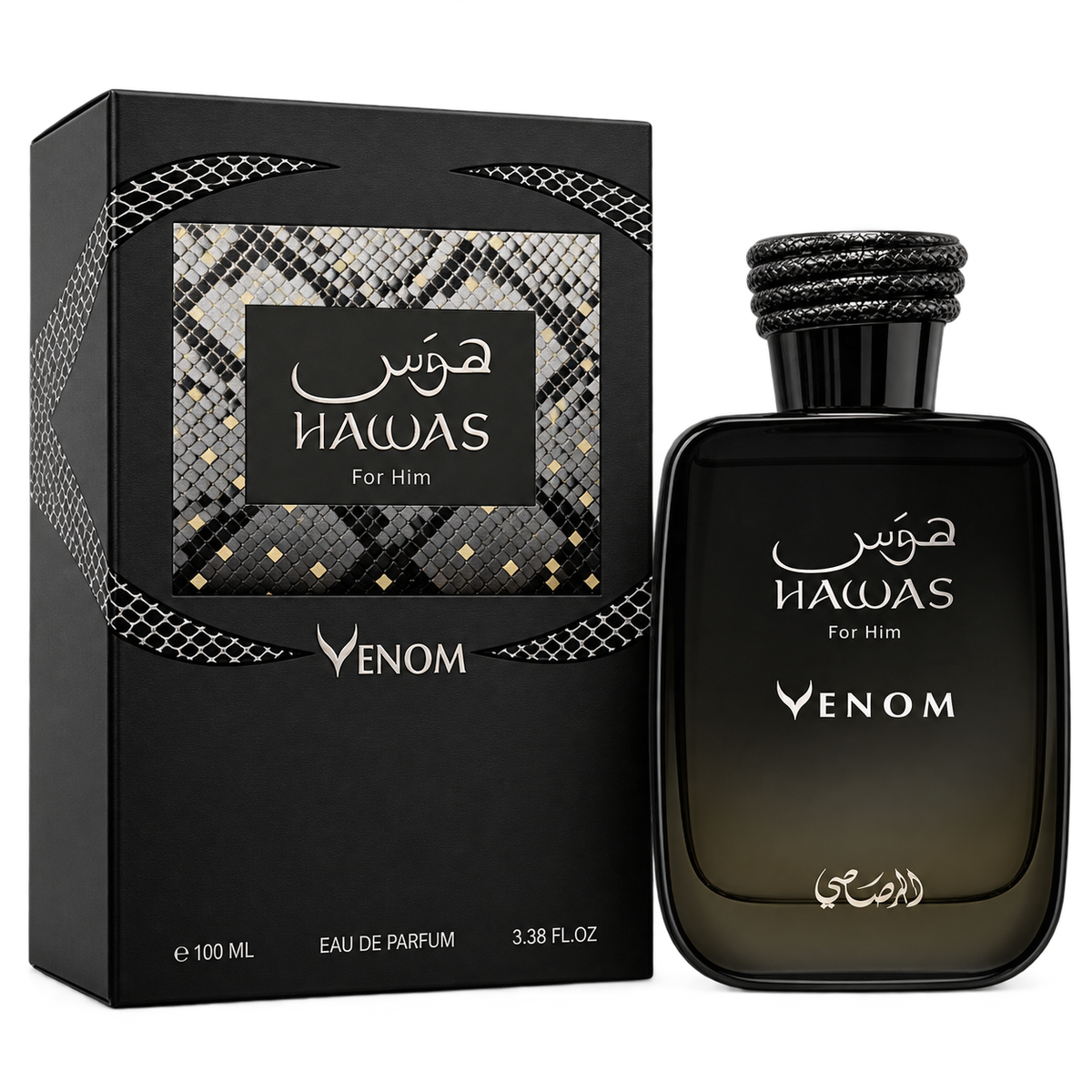 Hawas Venom Rasasi EDP 100 ml - Men ⭐️