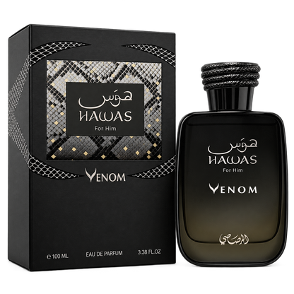 Hawas Venom Rasasi EDP 100 ml - Men ⭐️