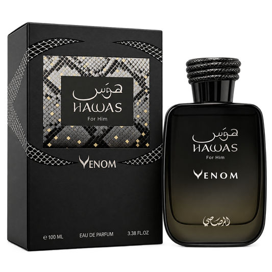 Hawas Venom Rasasi EDP 100 ml - Men ⭐️