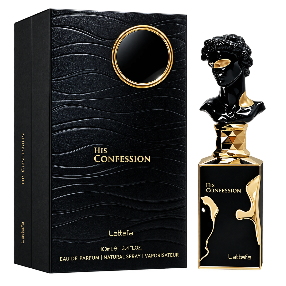 His Confession Lattafa 100 ml EDP - Men ⭐