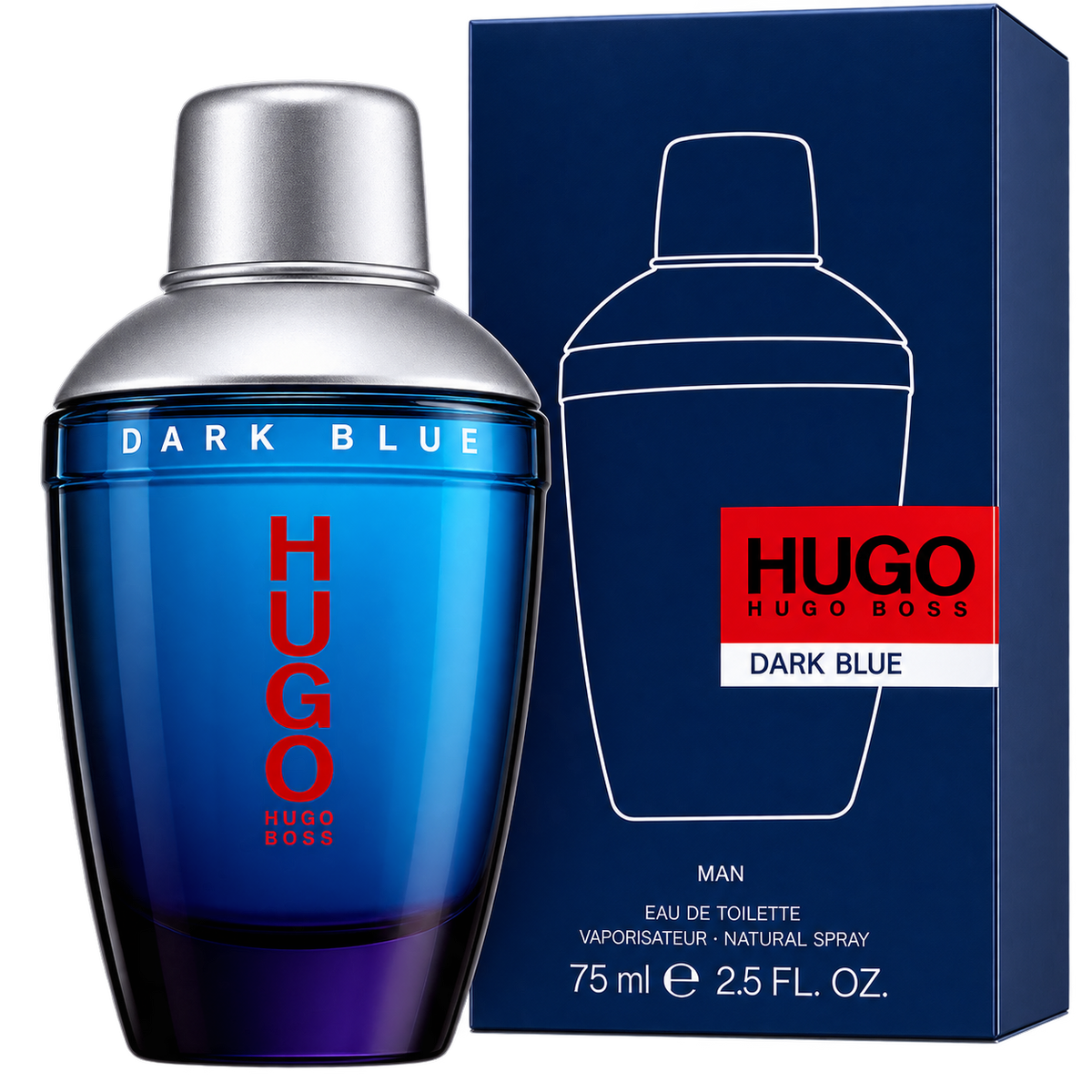 Hugo Boss Dark Blue 75Ml/ 2.5Oz EDT - Men