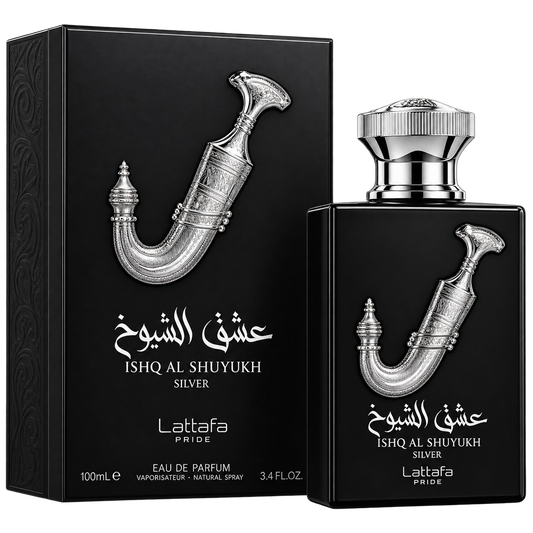 Ishq Al Shuyukh Silver Lattafa EDP 100 ml - Men