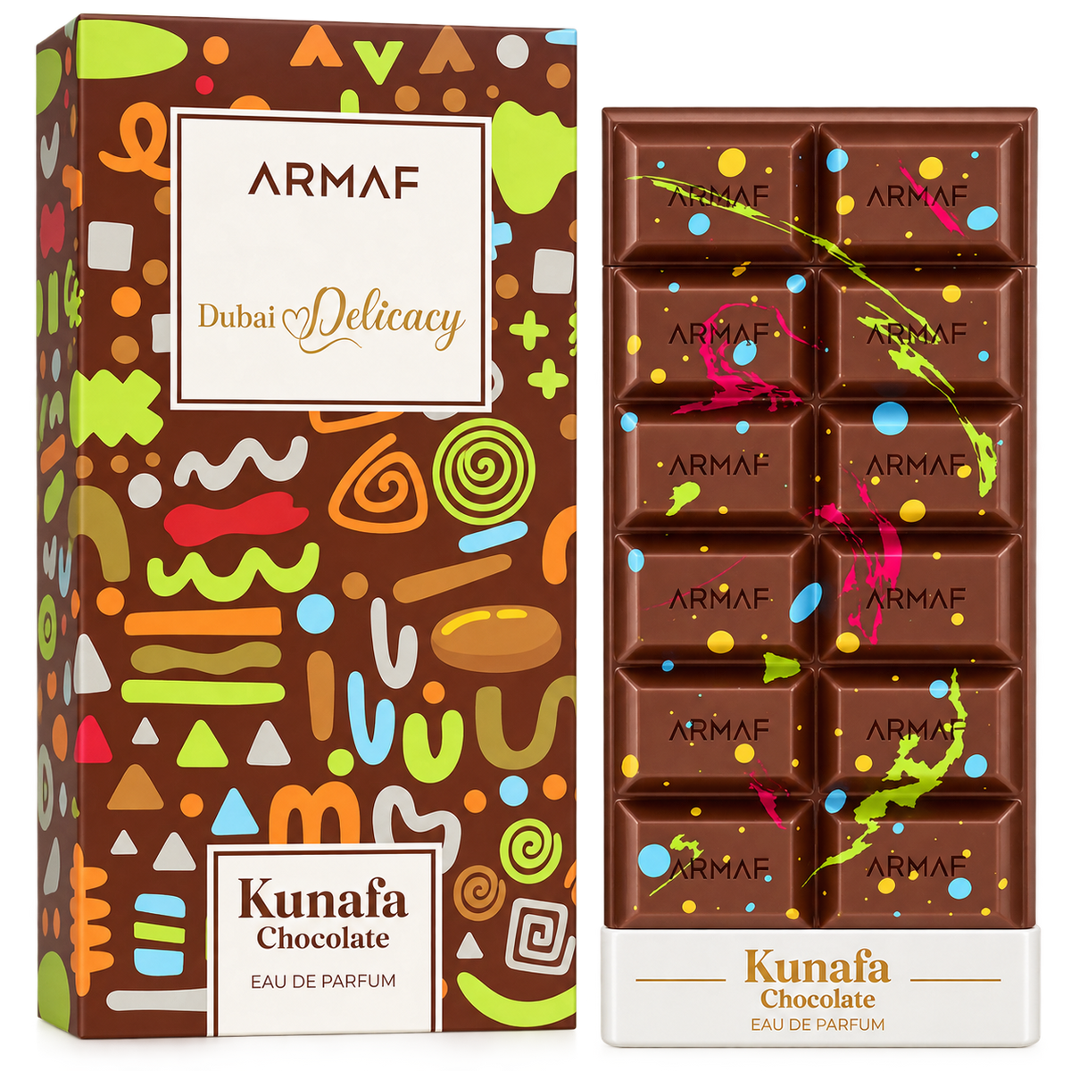 Kunafa Chocolate Pistache 2.37 Oz Edp Unisex ⭐️