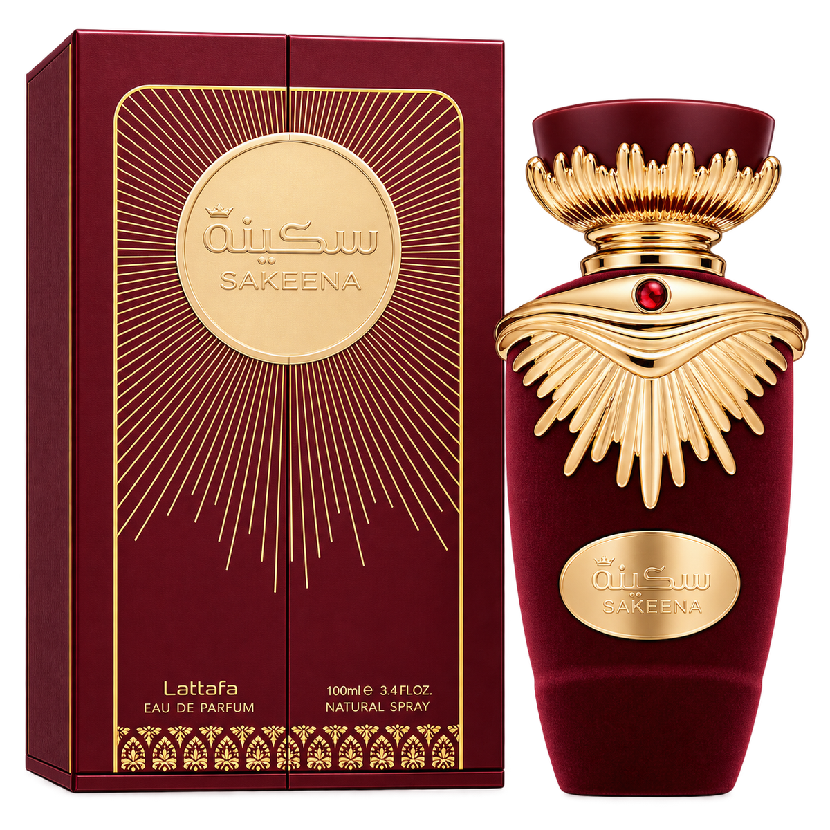 Sakeena Lattafa 100 ml EDP - mujer