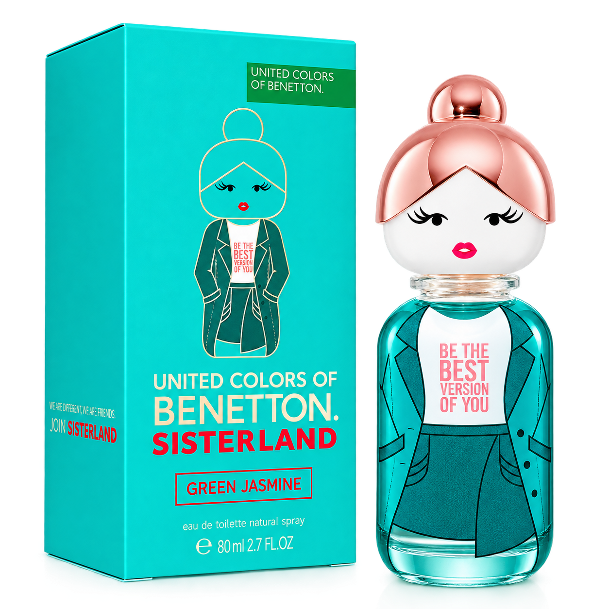 Perfume sisterland green jazmines 80 ml EDT - mujer