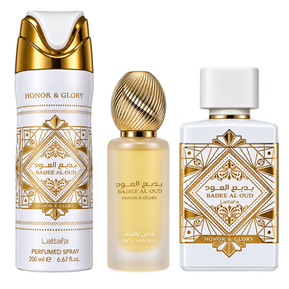 ??Set Badee al Oud Honor And Glory 3Pcs