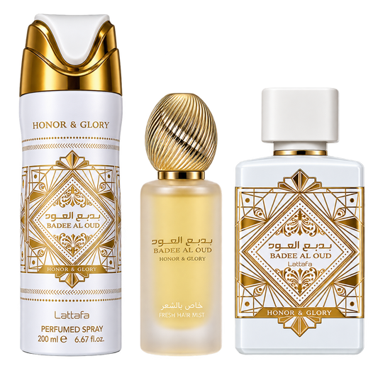 ??Set Badee al Oud Honor And Glory 3Pcs