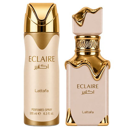 Set Eclaire 2 Pcs 100 ml Edp - 200 ml perfumes spray - mujer