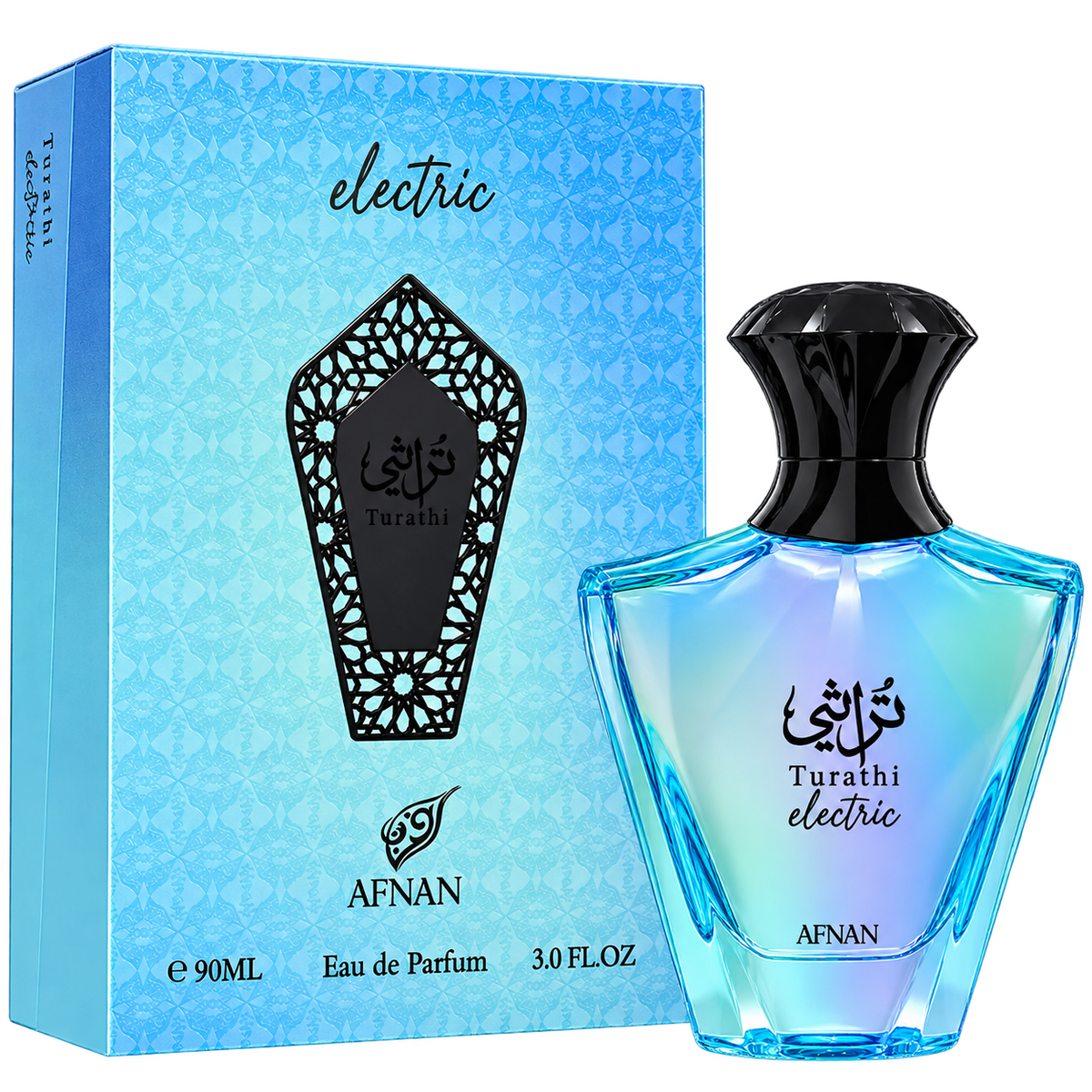 Turathi Electric Afnan azul EDP 90ml ⭐
