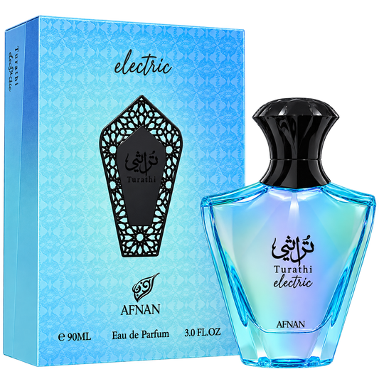 Turathi Electric Afnan azul EDP 90ml ⭐